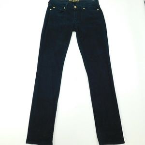 7FAM Evan Yurman Roxanne Black Jeans 27x32